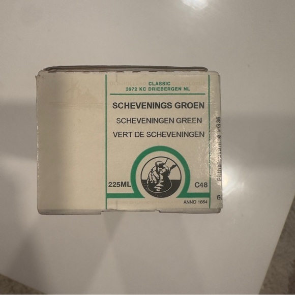Old Holland : Scheveningen Green Oil Paint Tube 225mL Big Tube. New - Picture 4 of 7